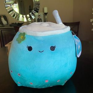 jakarria boba tea squishmallow NWT